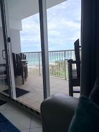 If you’re wondering what the view from the sofa is, this is it!