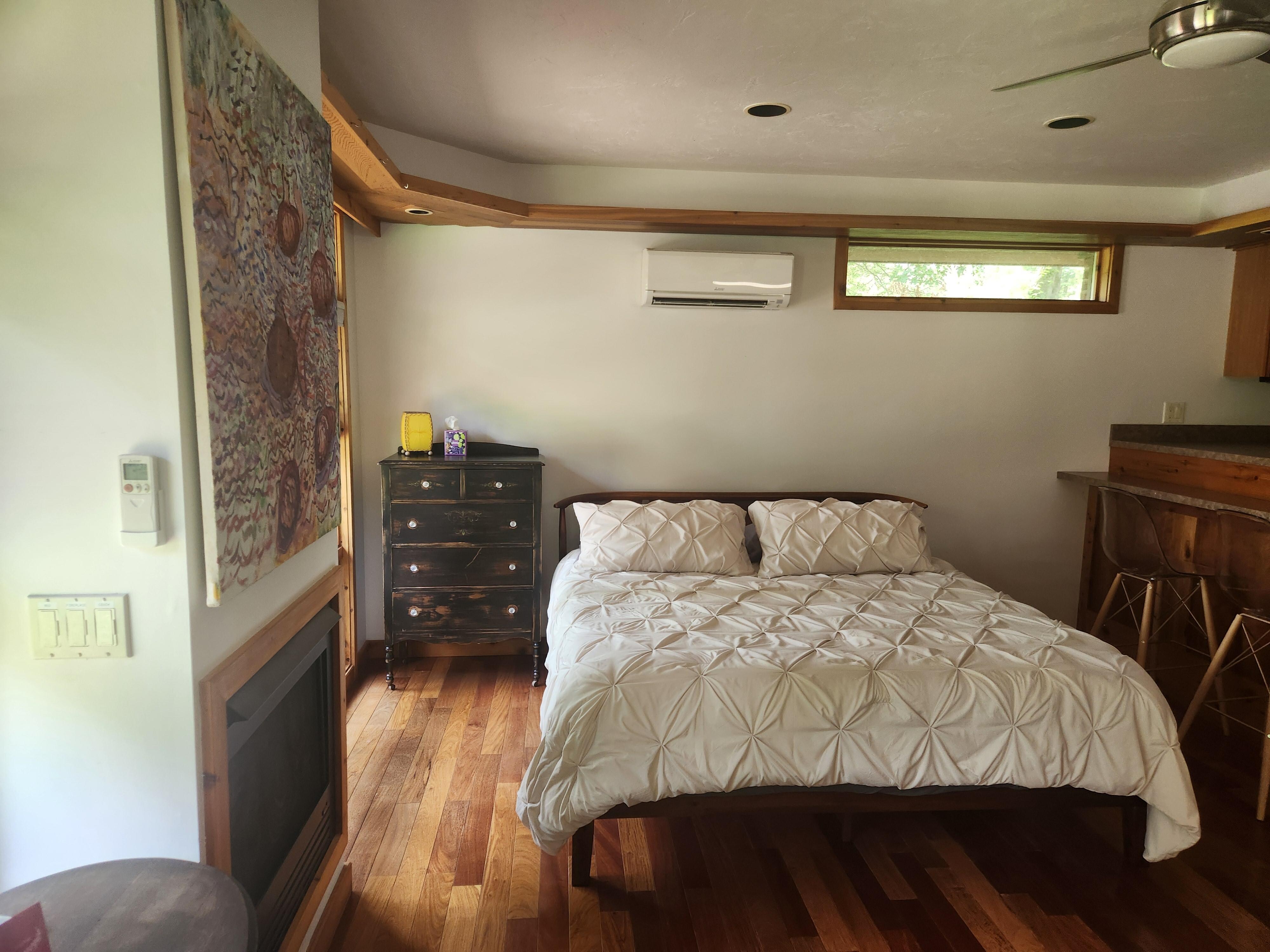Bed and Dresser
