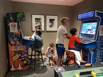 The fun was had in the Game room