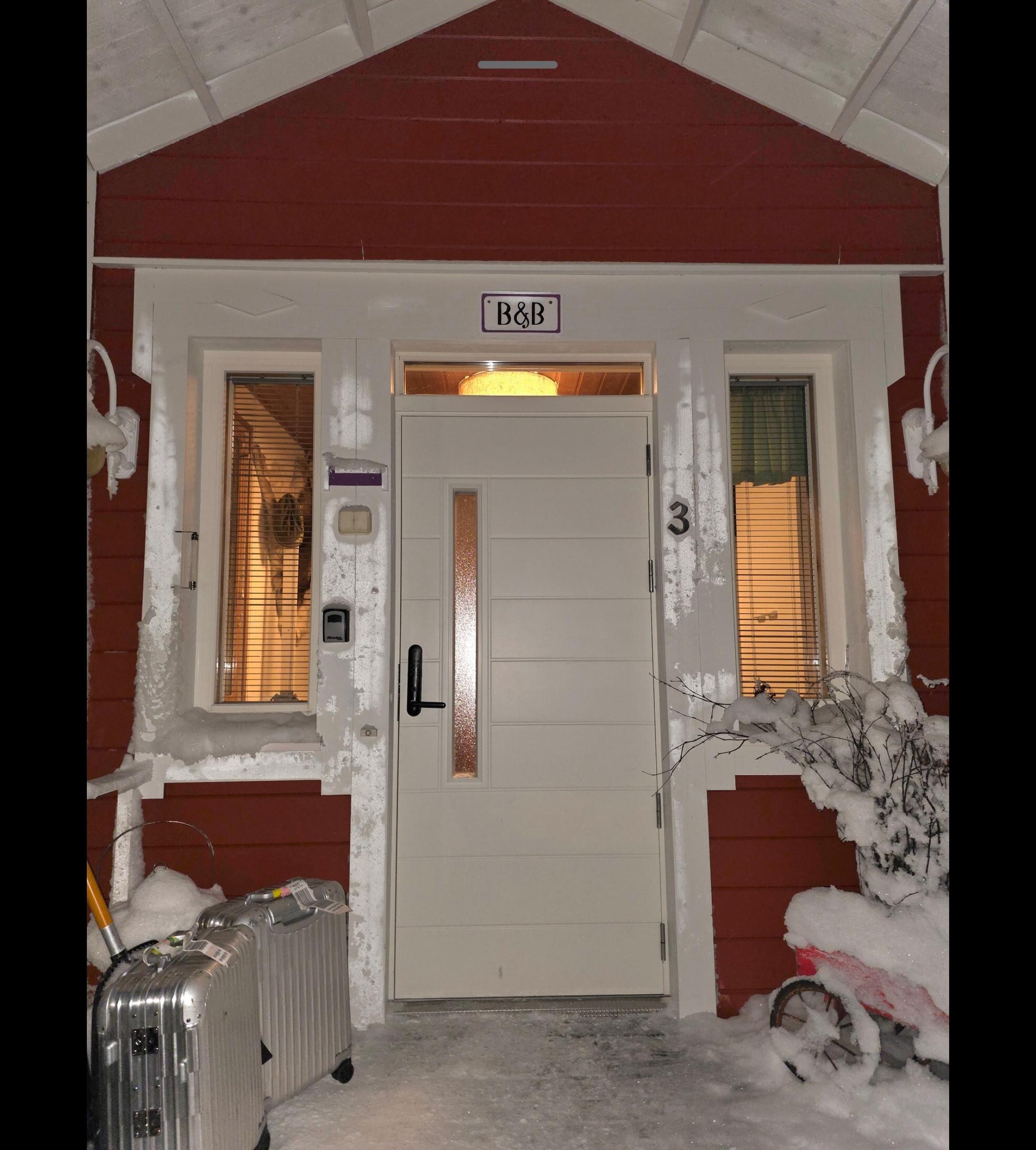 Entrance to the "Boutique Hotel"