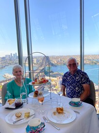 High tea at the Shangri-La.