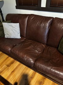 This sofa was so uncomfortable, couldn't even sit on it.