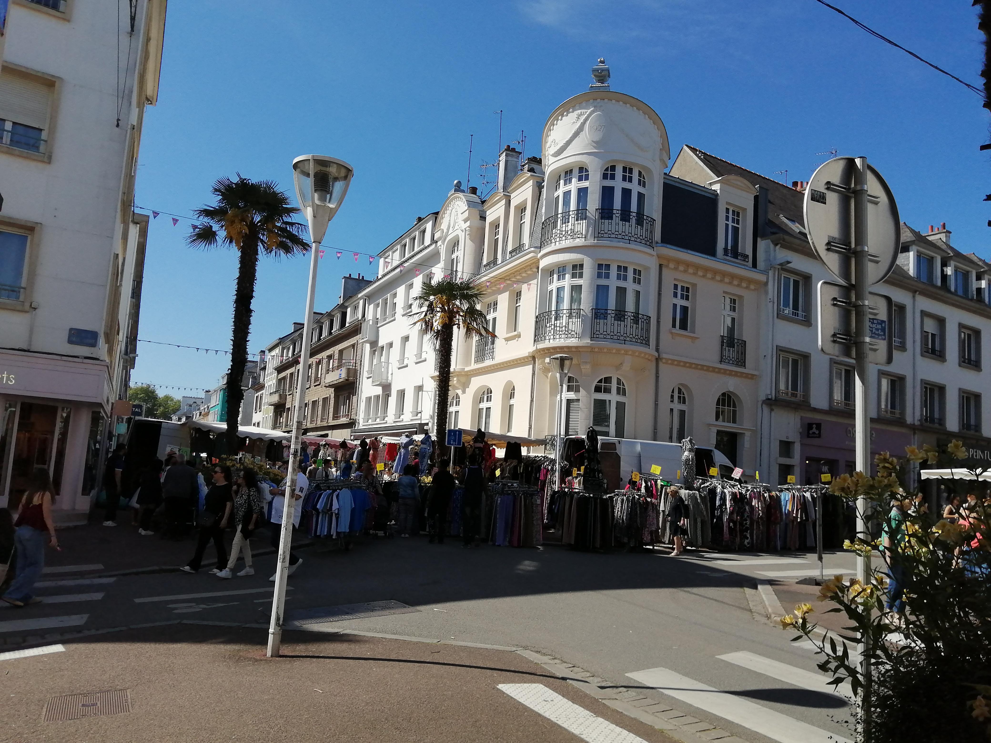 Jour de braderie à lorient
