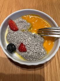 À la carte menu breakfast