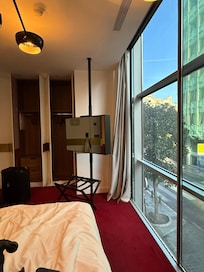 One of the wall of our room was wall to ceiling windows