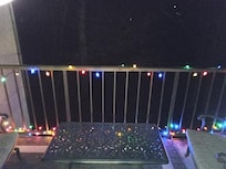 We did a little decorating on our own.