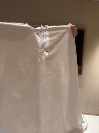 Towel in hotel