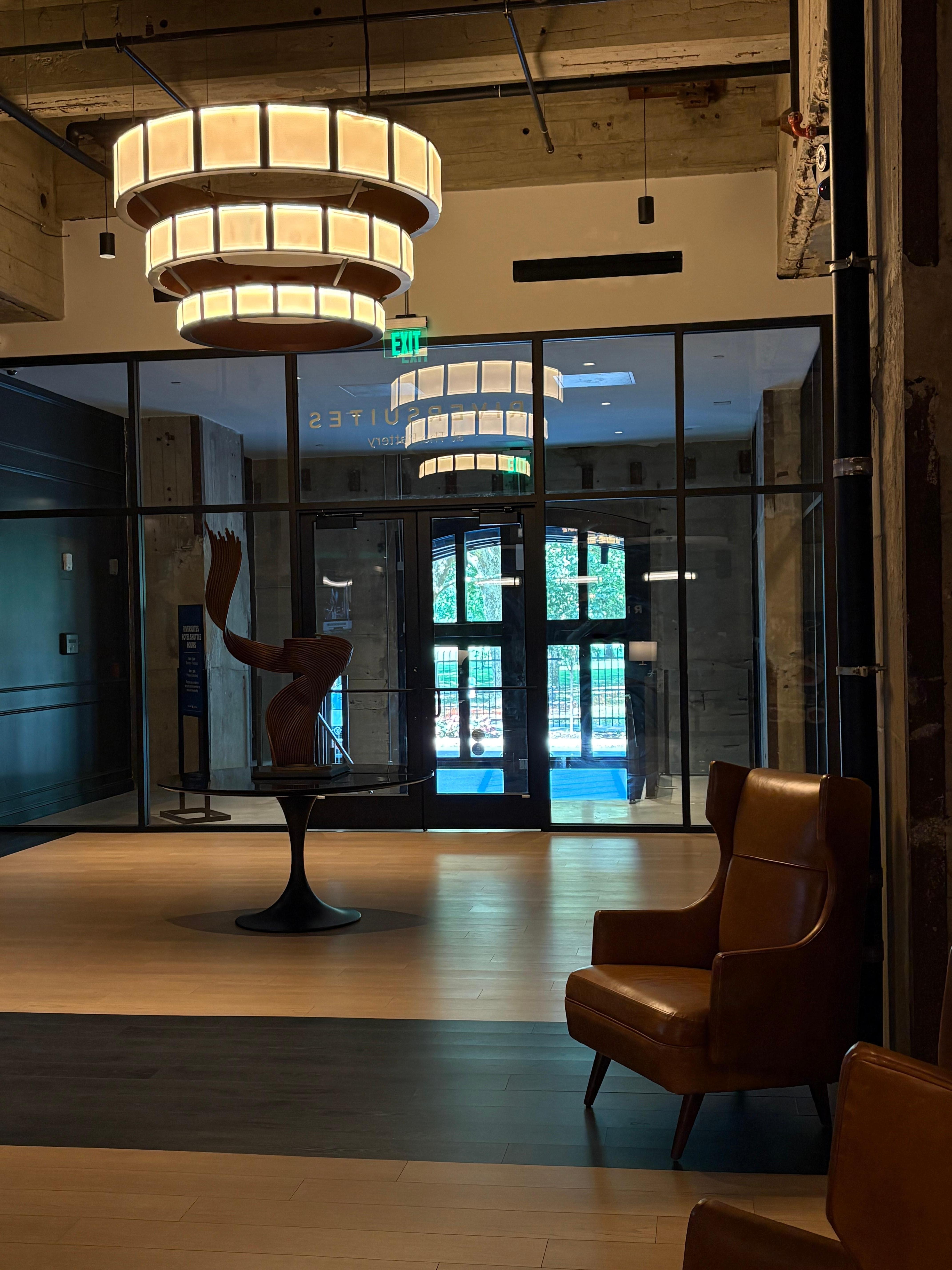 Hotel lobby