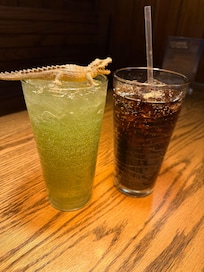 Outback for drinks and steaks