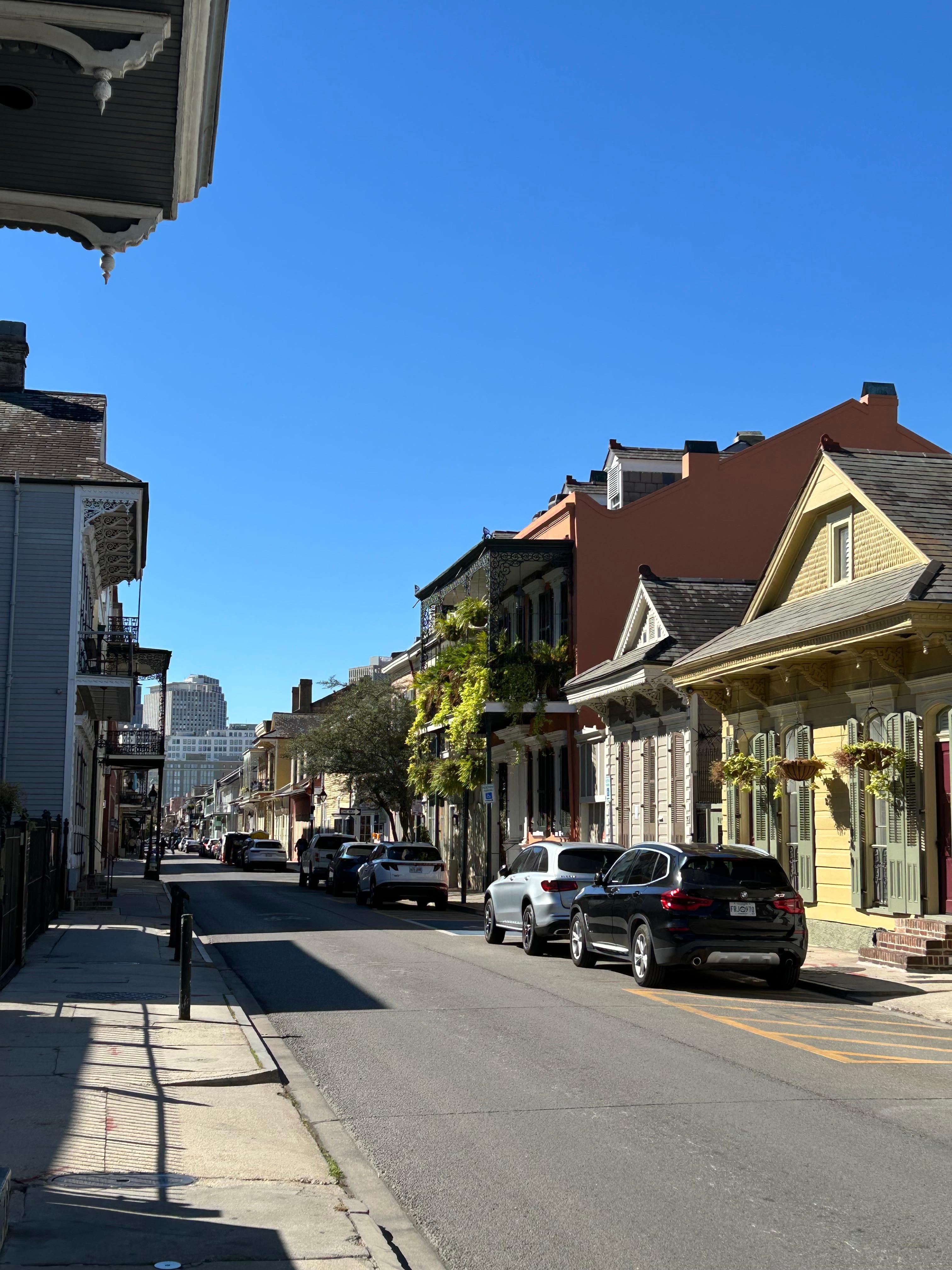Cute homes in the French Quarter