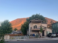 This was the view from the front porch