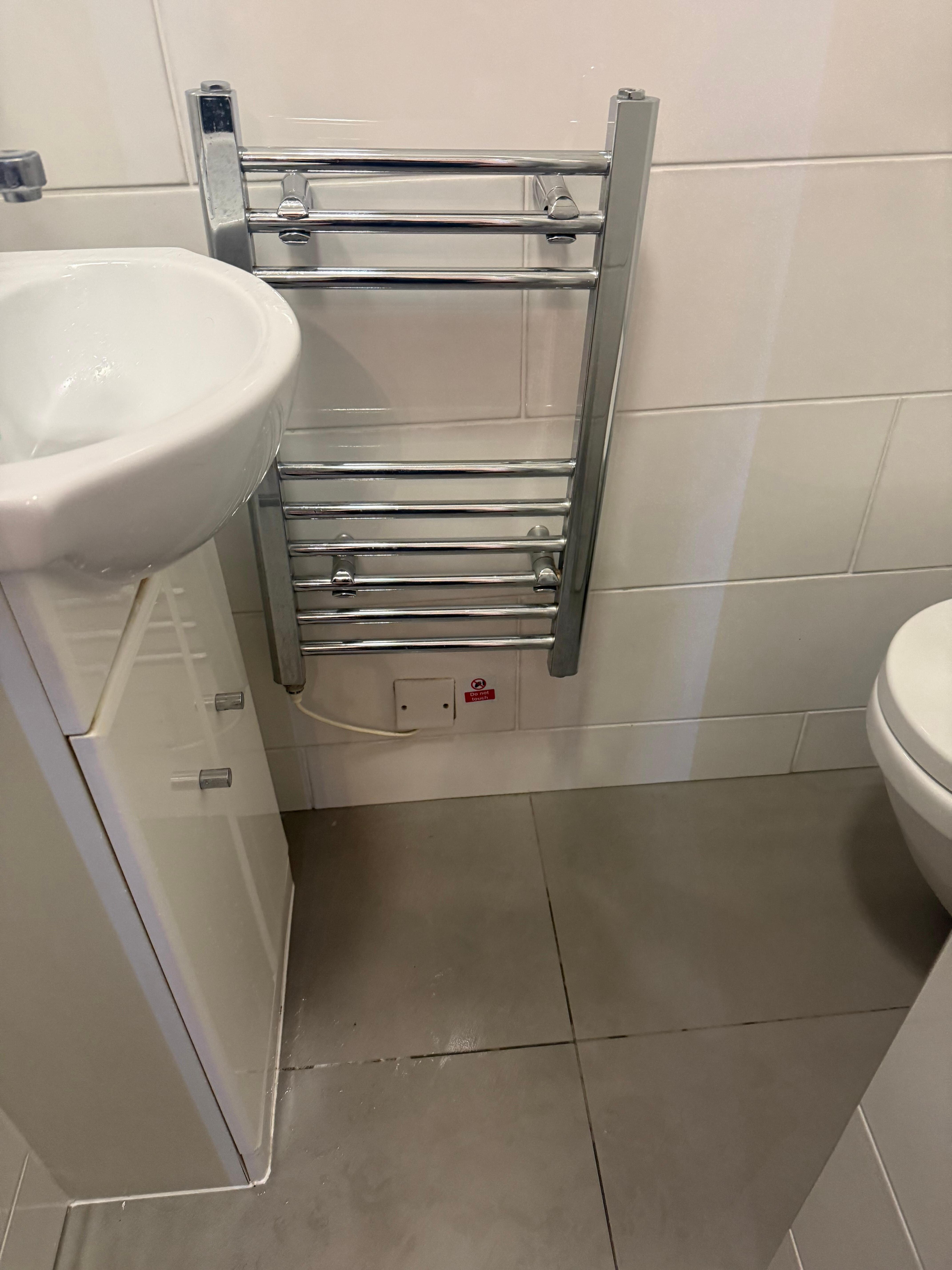 Towel rail falling off