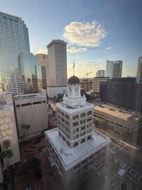 View from hotel room