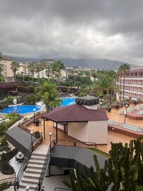 Cloudy day but still hot