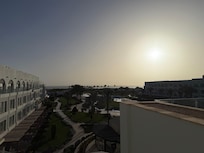 Solopgang fra værelset