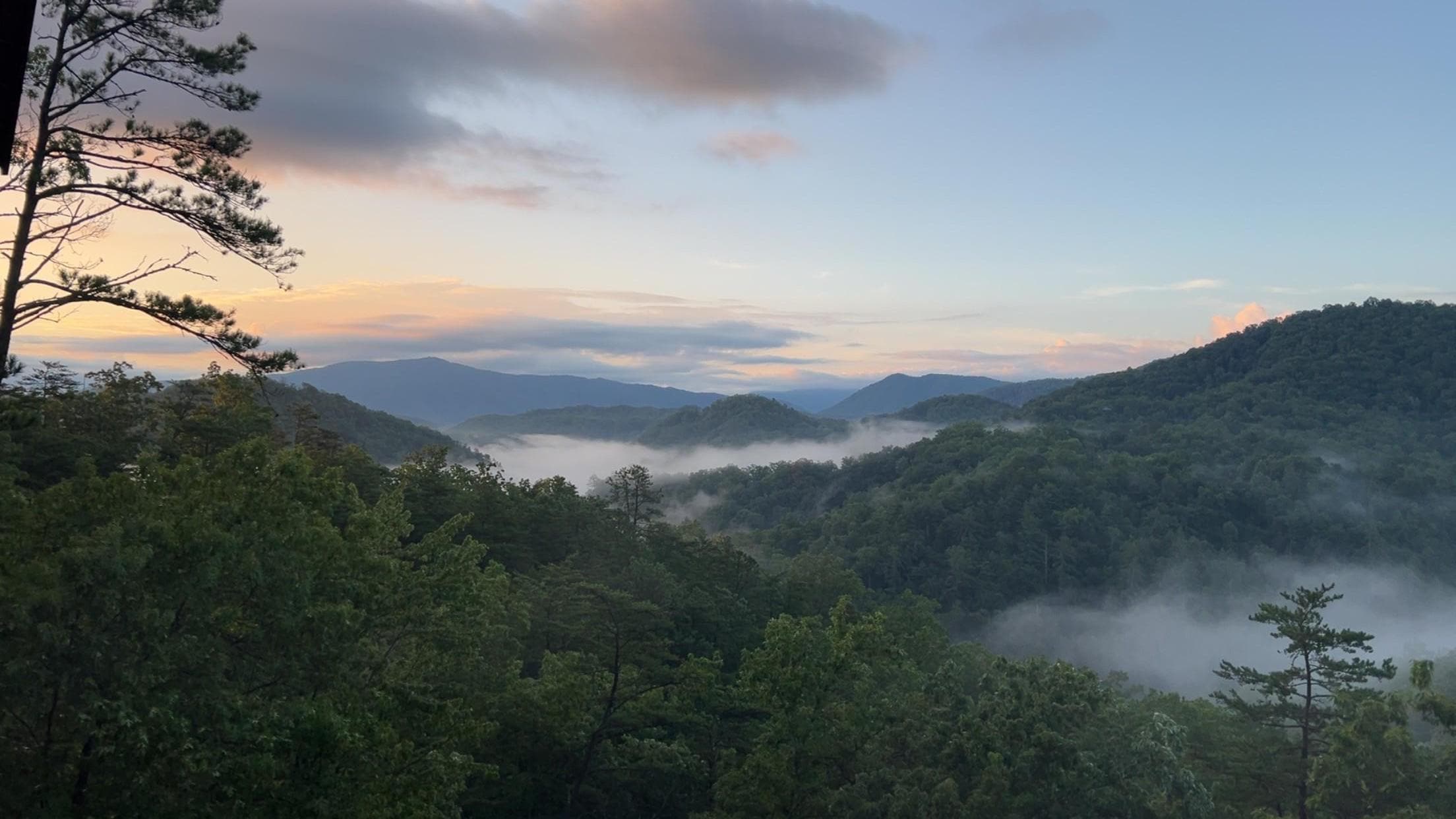 Couldn't get enough of this view from the deck!