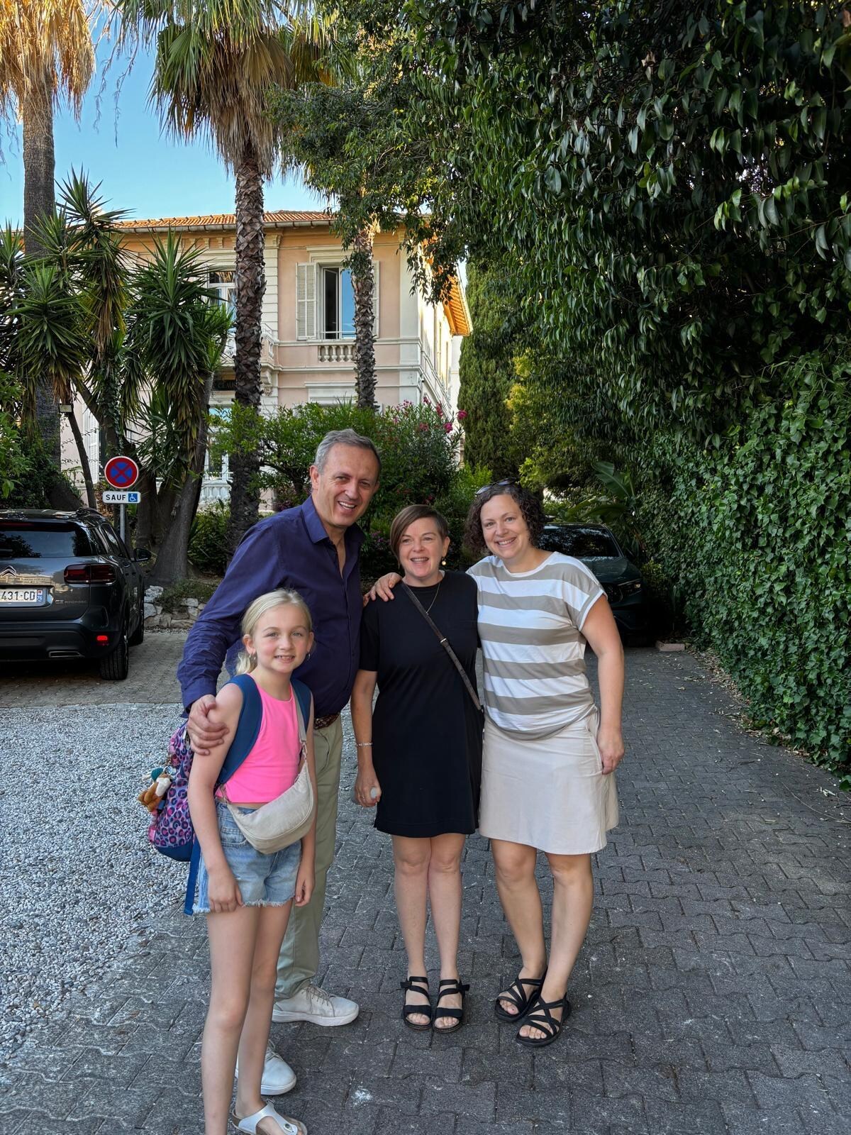 Us with the owner Christoph