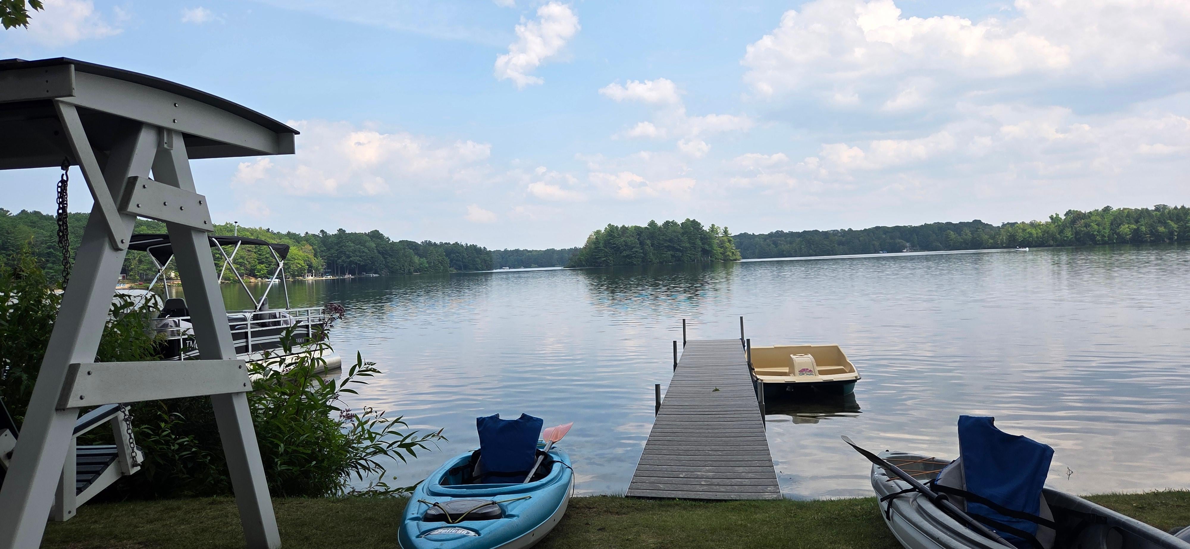 View in front of the cottage
