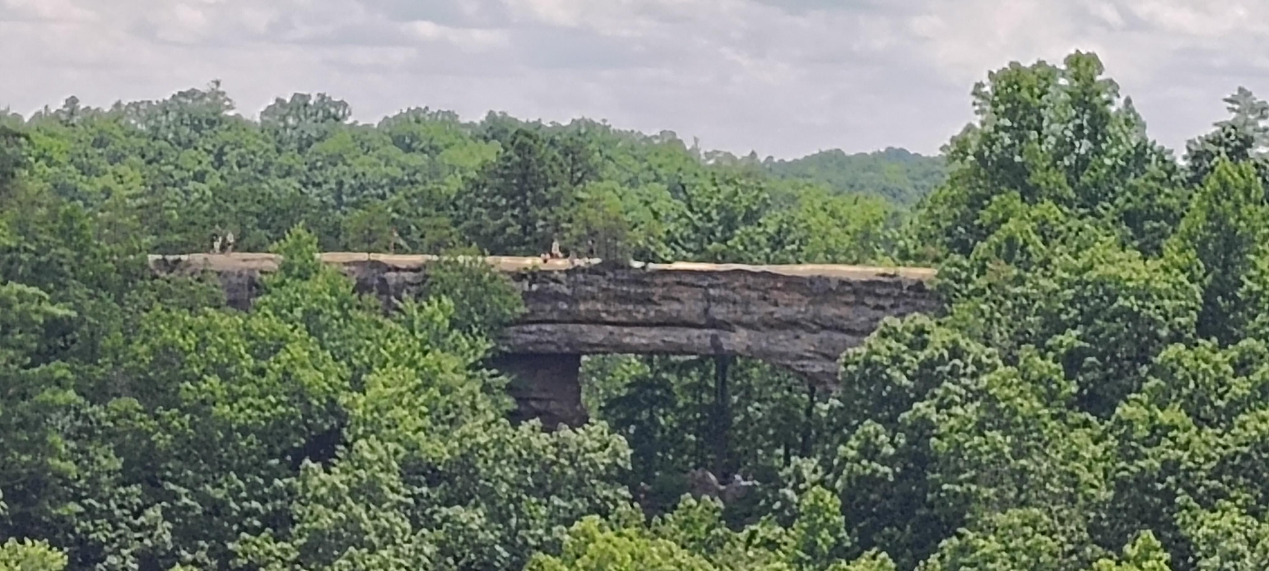 Natural Bridge from lookout point