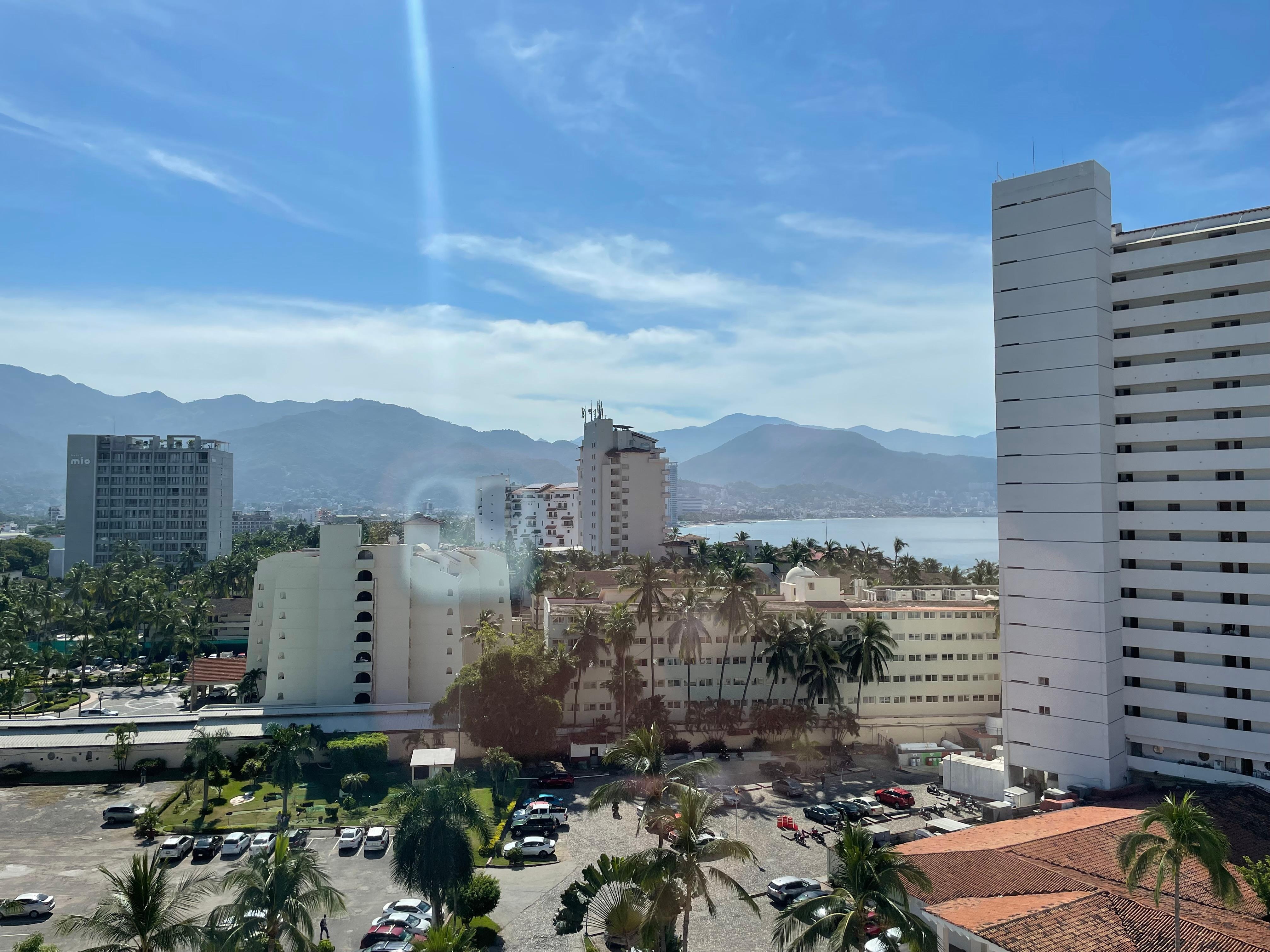 Buena vista y buen hotel 