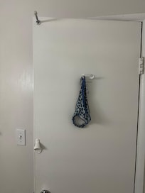 Thong behind door