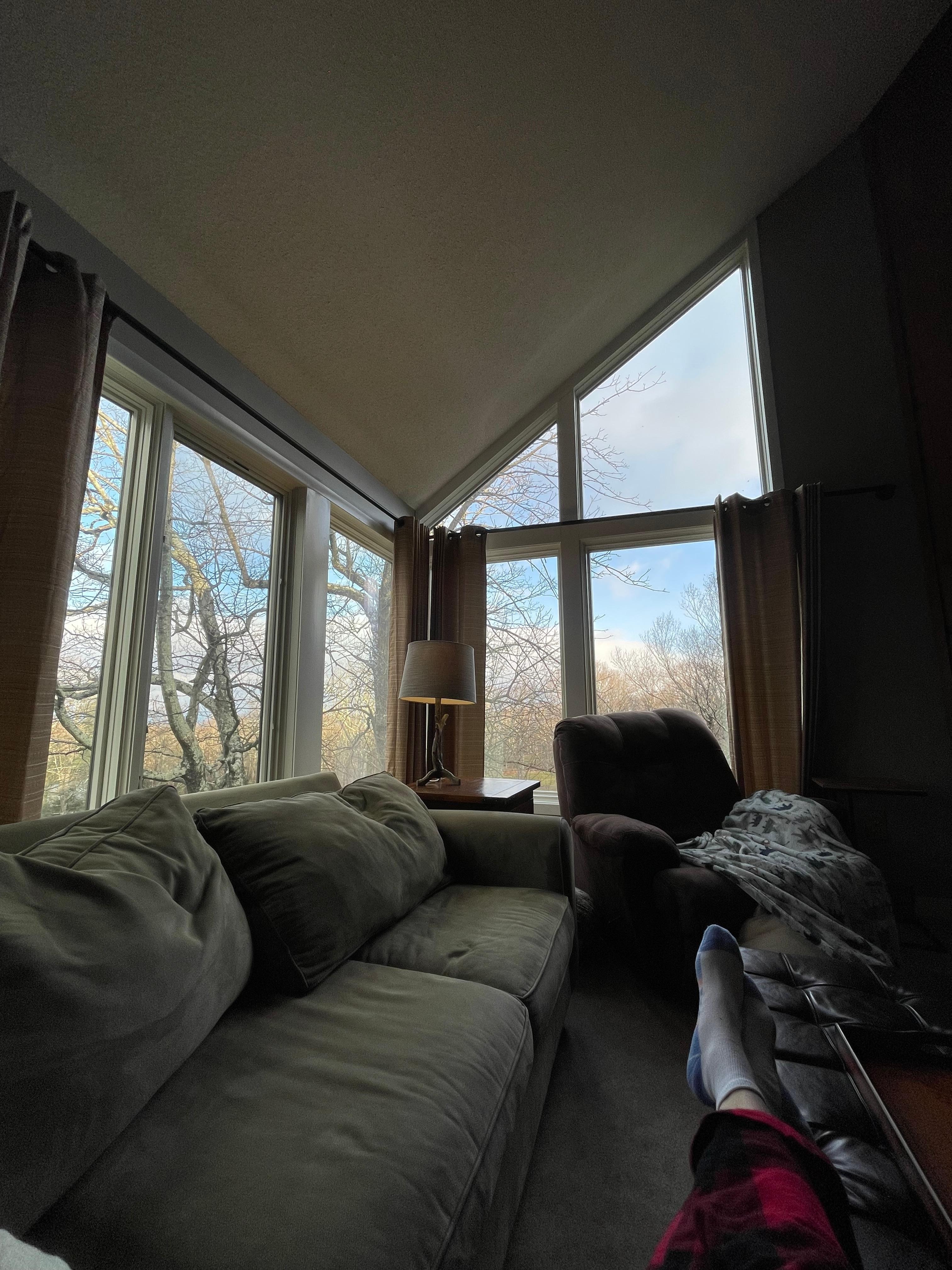 Love the morning view!