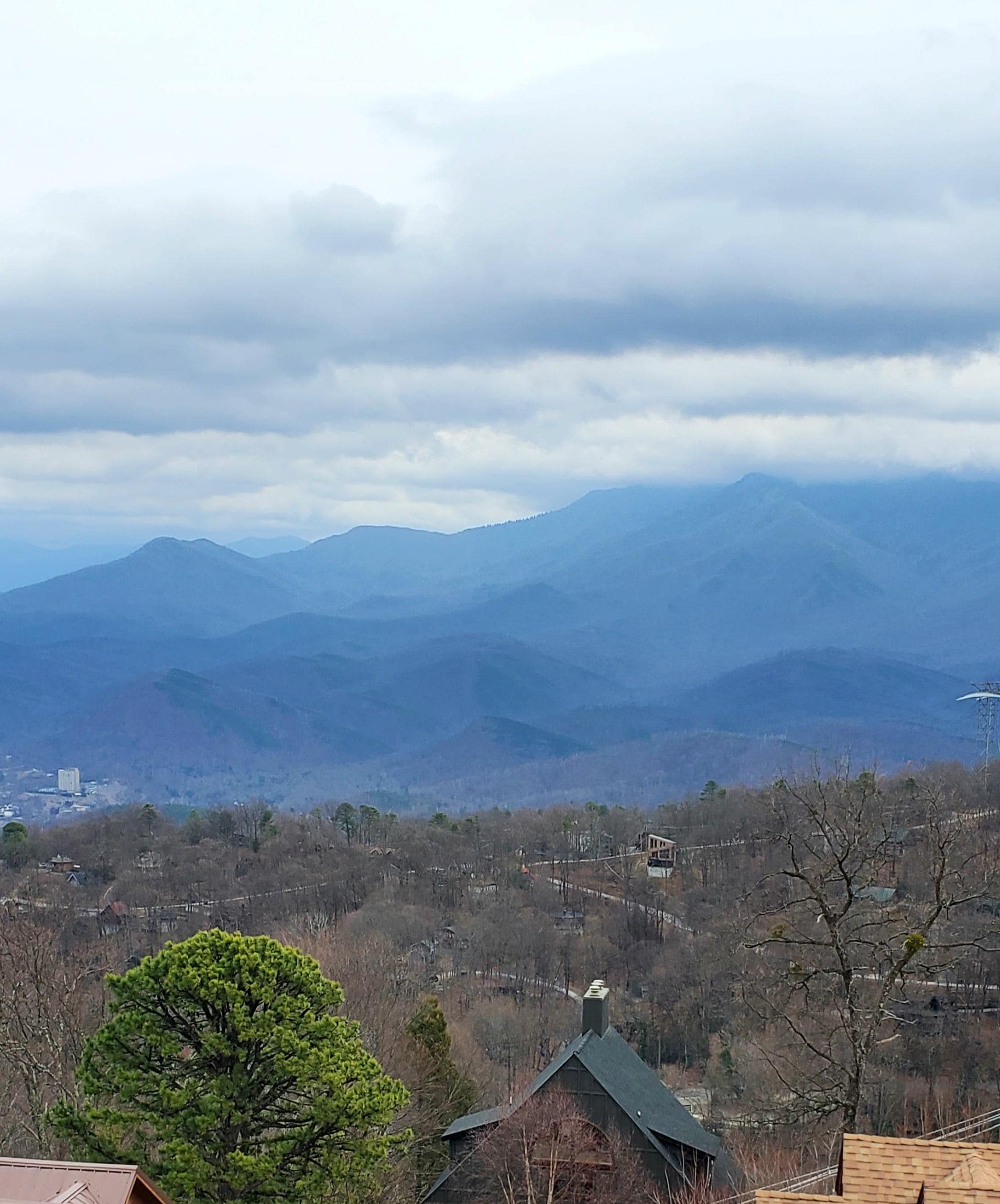 Beautiful view from the back porch!