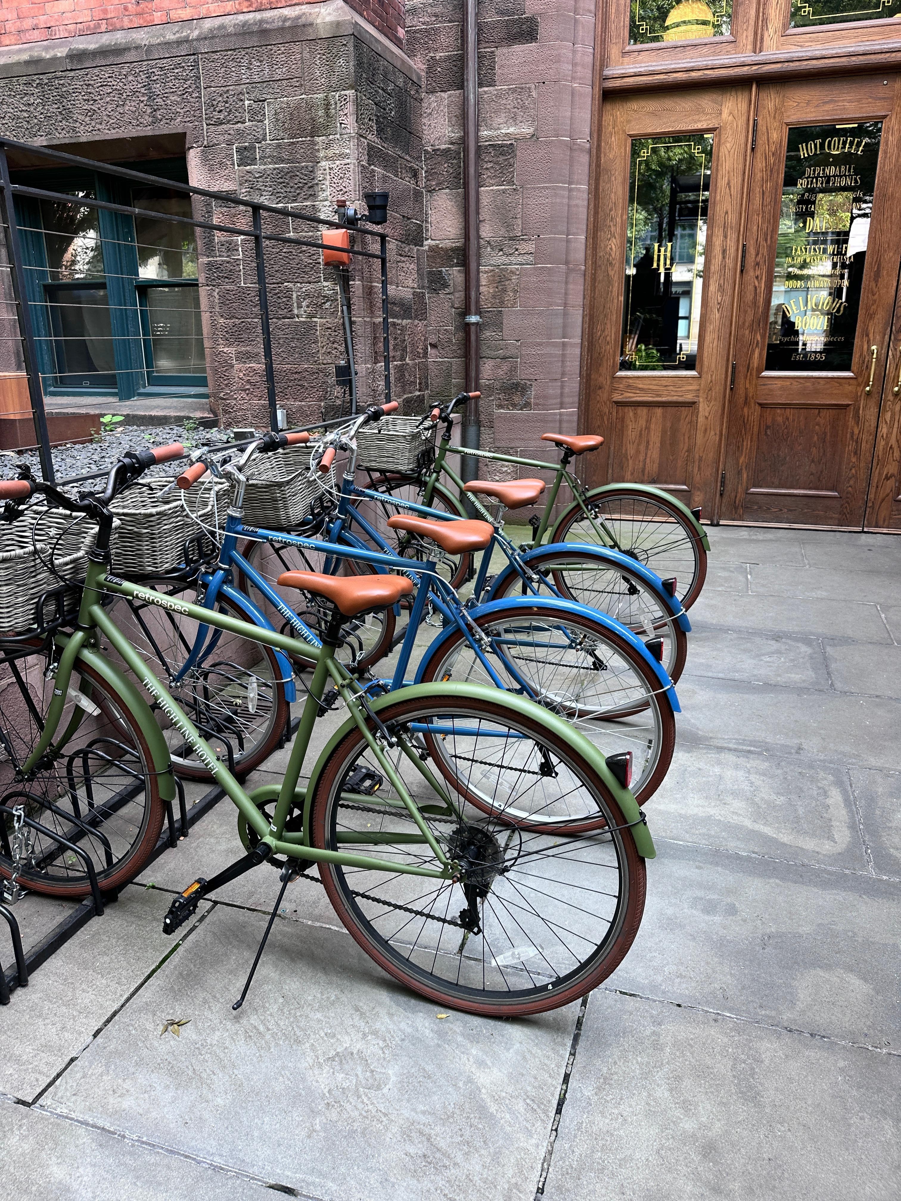 Bikes you can use during your stay