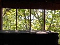 View from hot tub