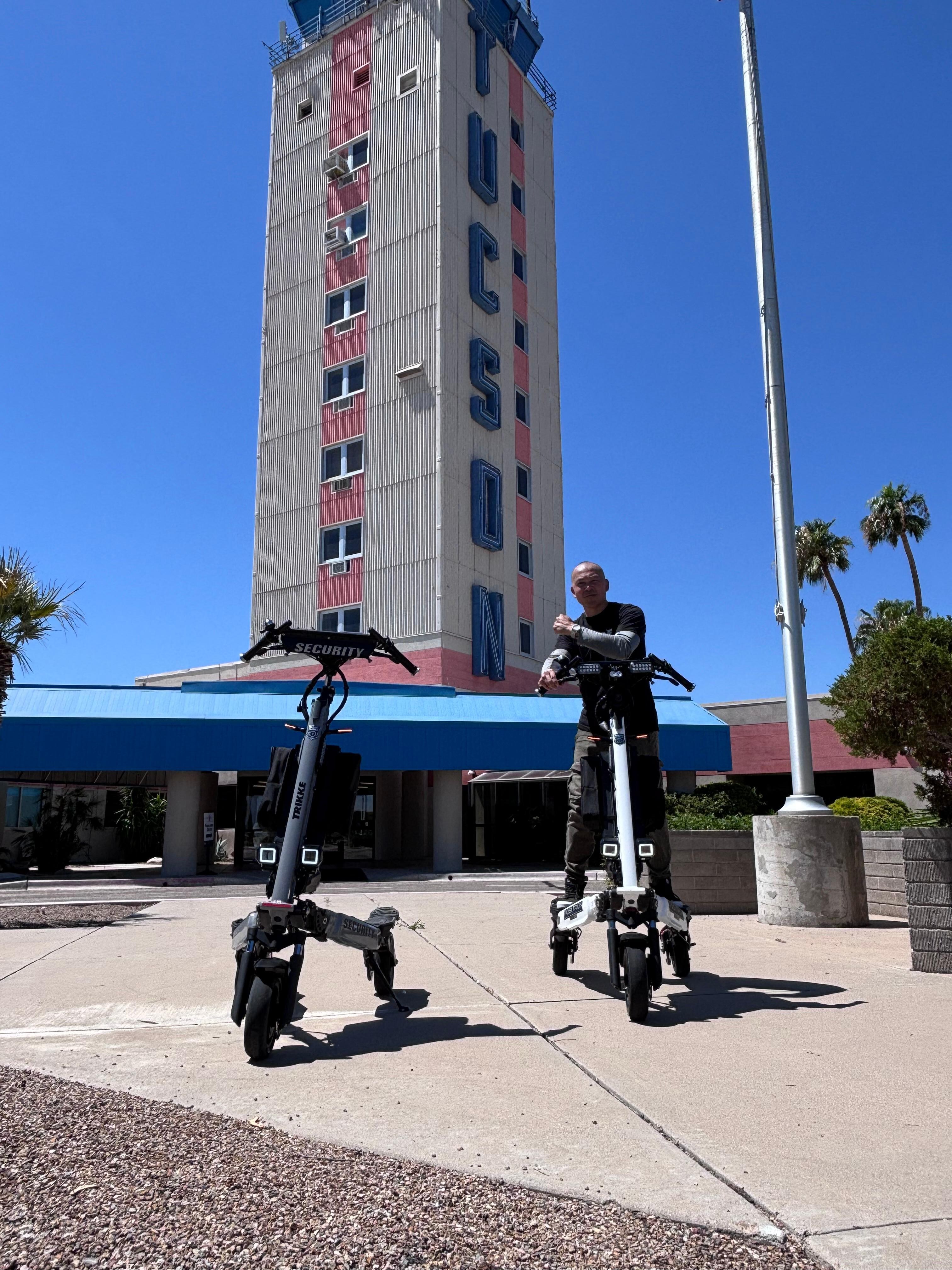 Trained the patrol staff of Tucson Airport Police Dept.