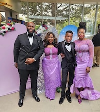 We were in town for a family wedding.