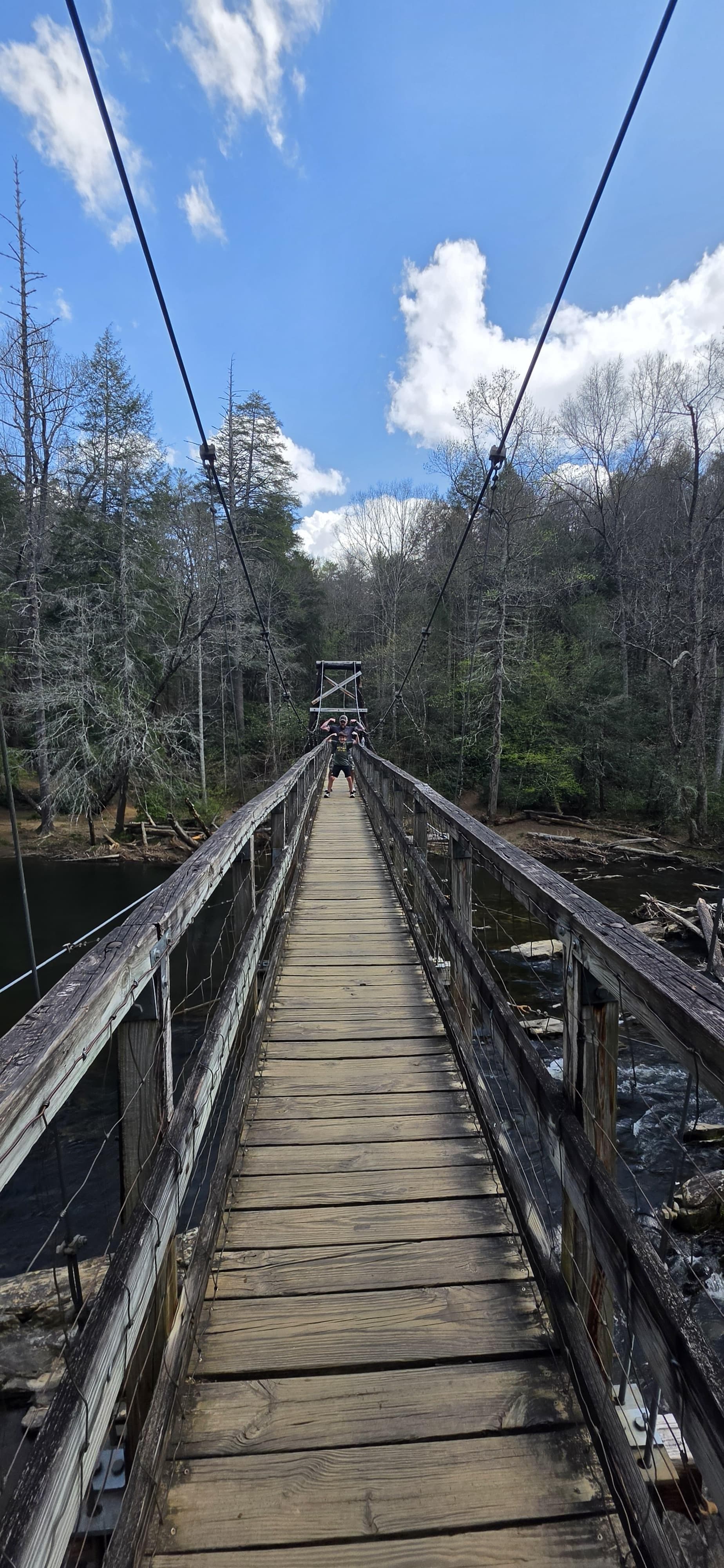 Swinging Bridge on the Toccoa River