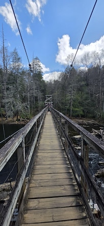 Swinging Bridge on the Toccoa River