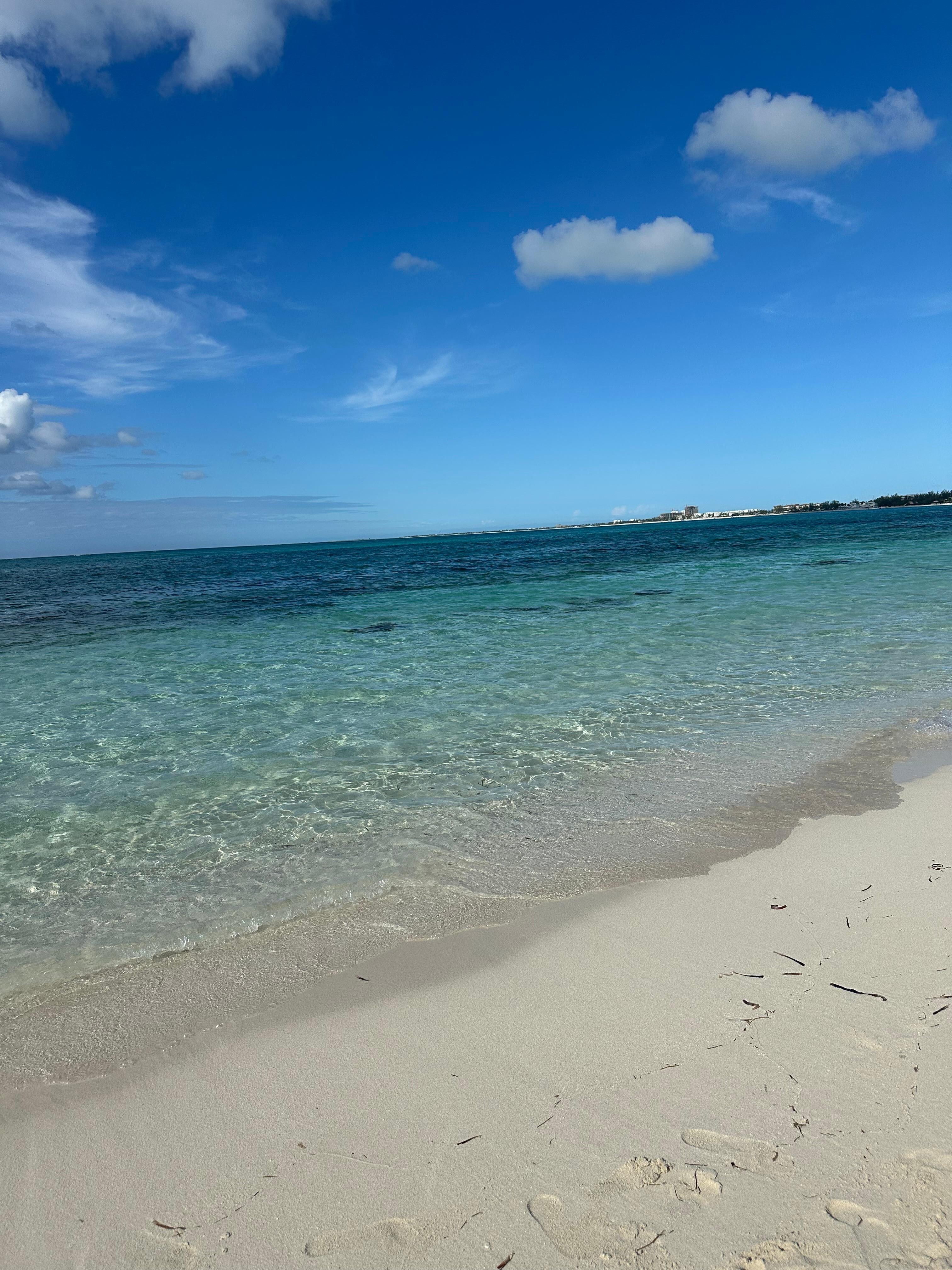 Beach about 5 min walk from property