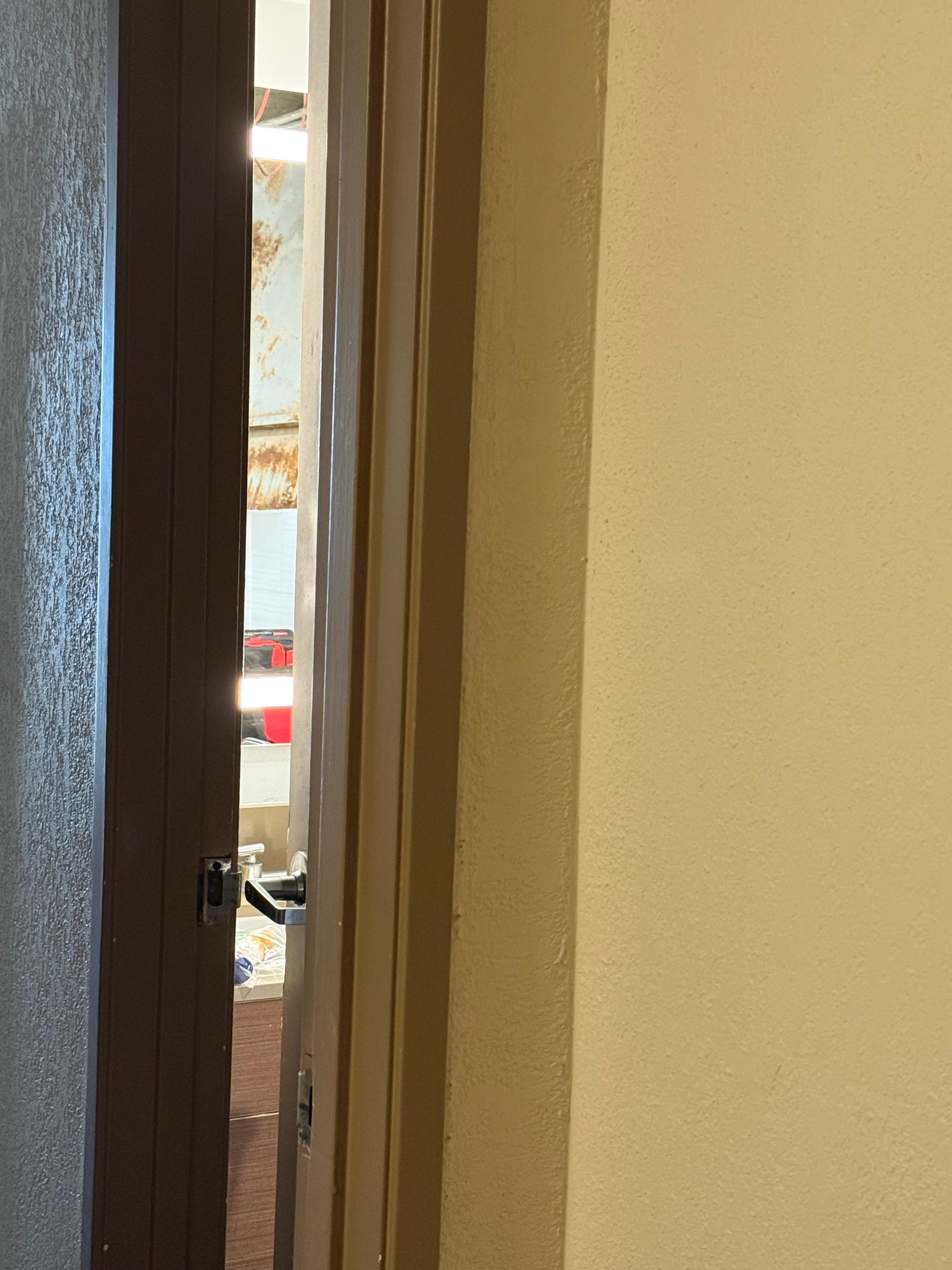 Rusted ceiling compartment that was dripping 