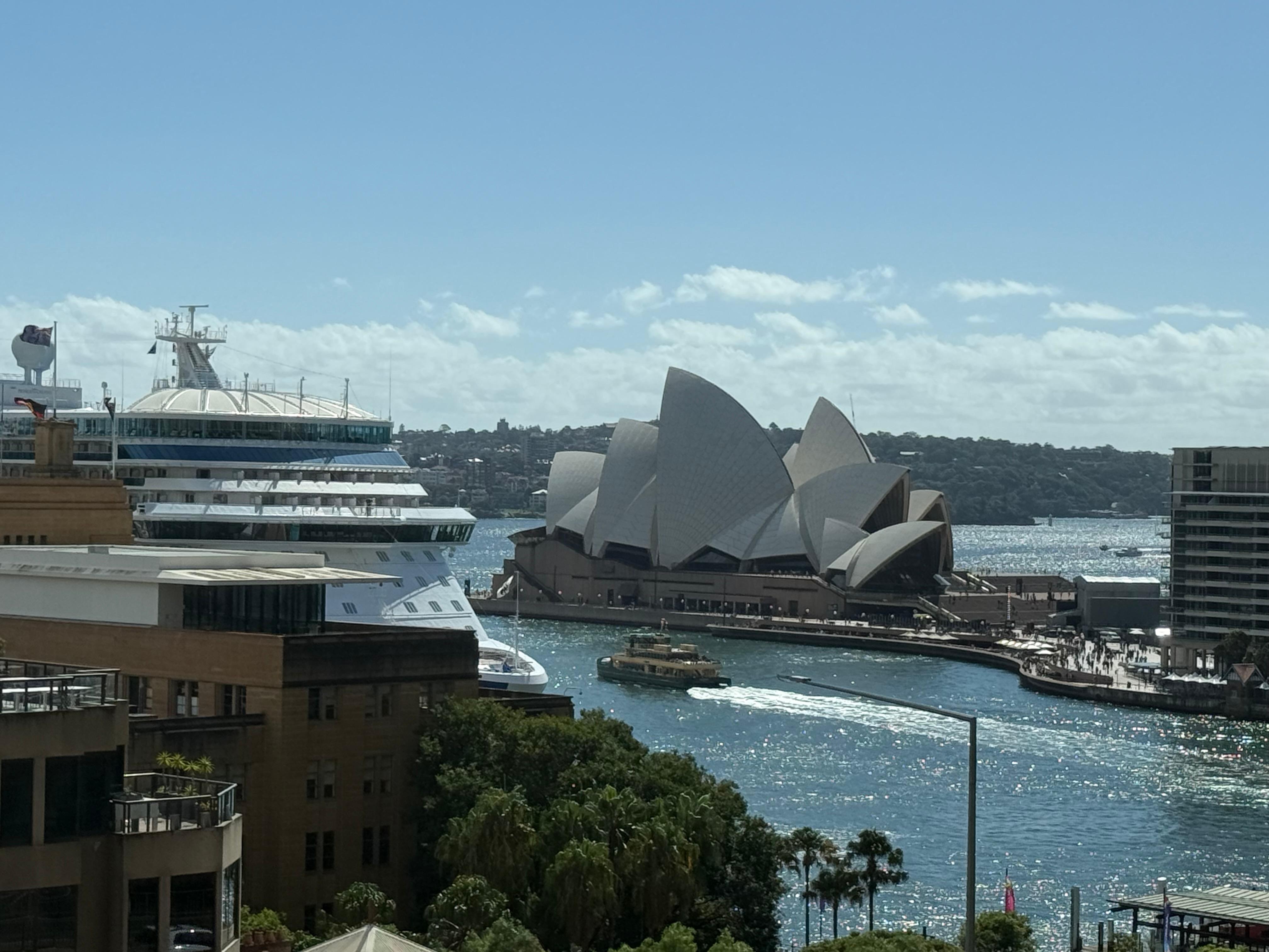 View from the hotel window 