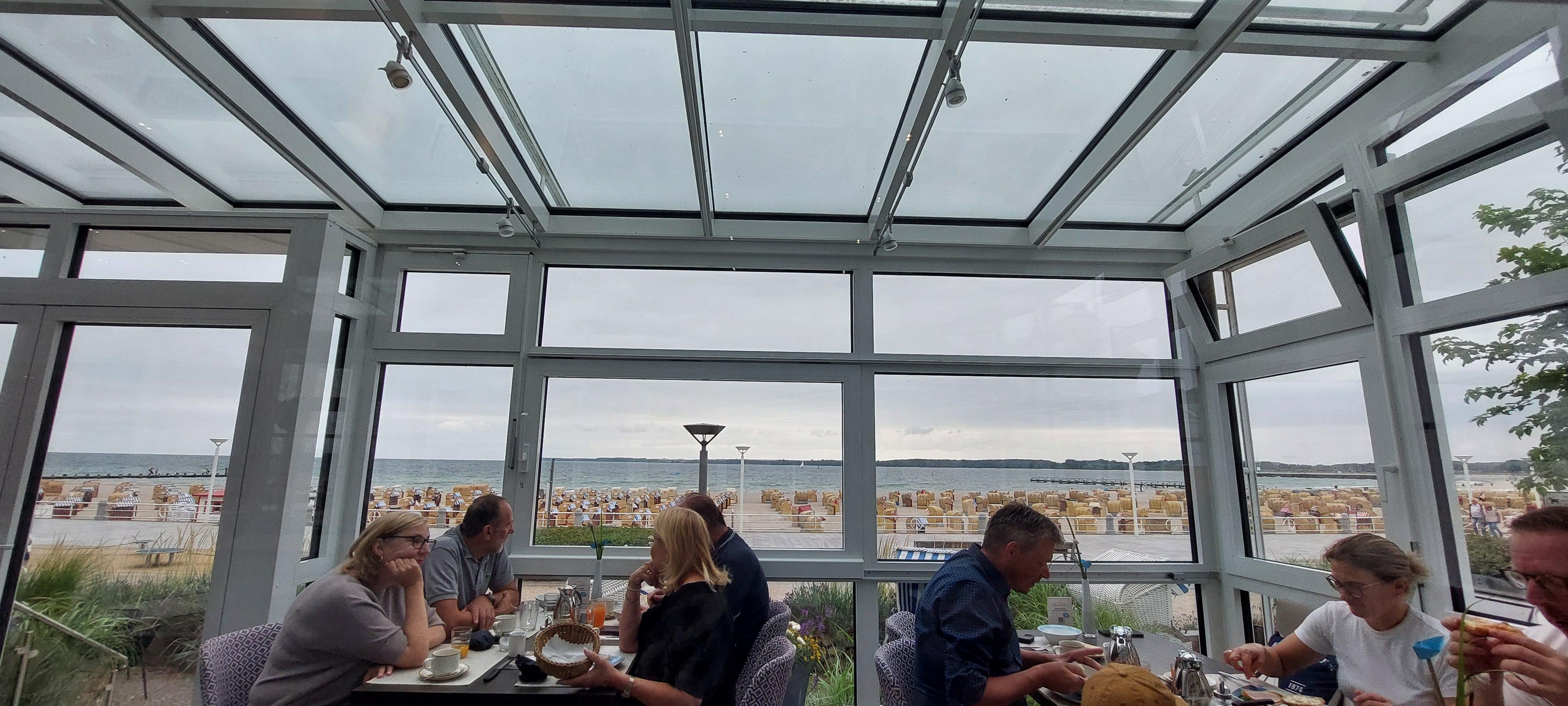 View from breakfast room 