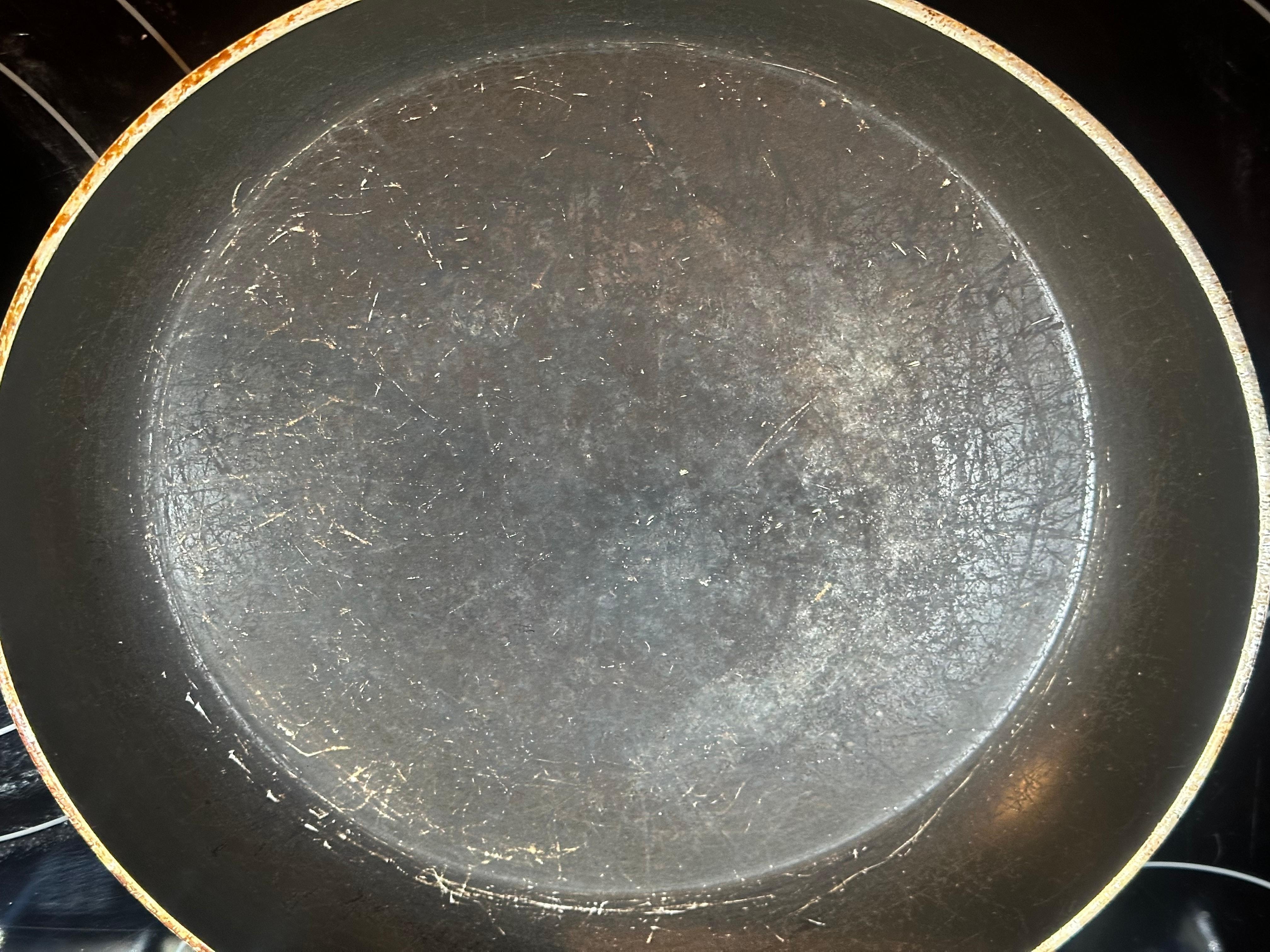 Skillet was all scratched up