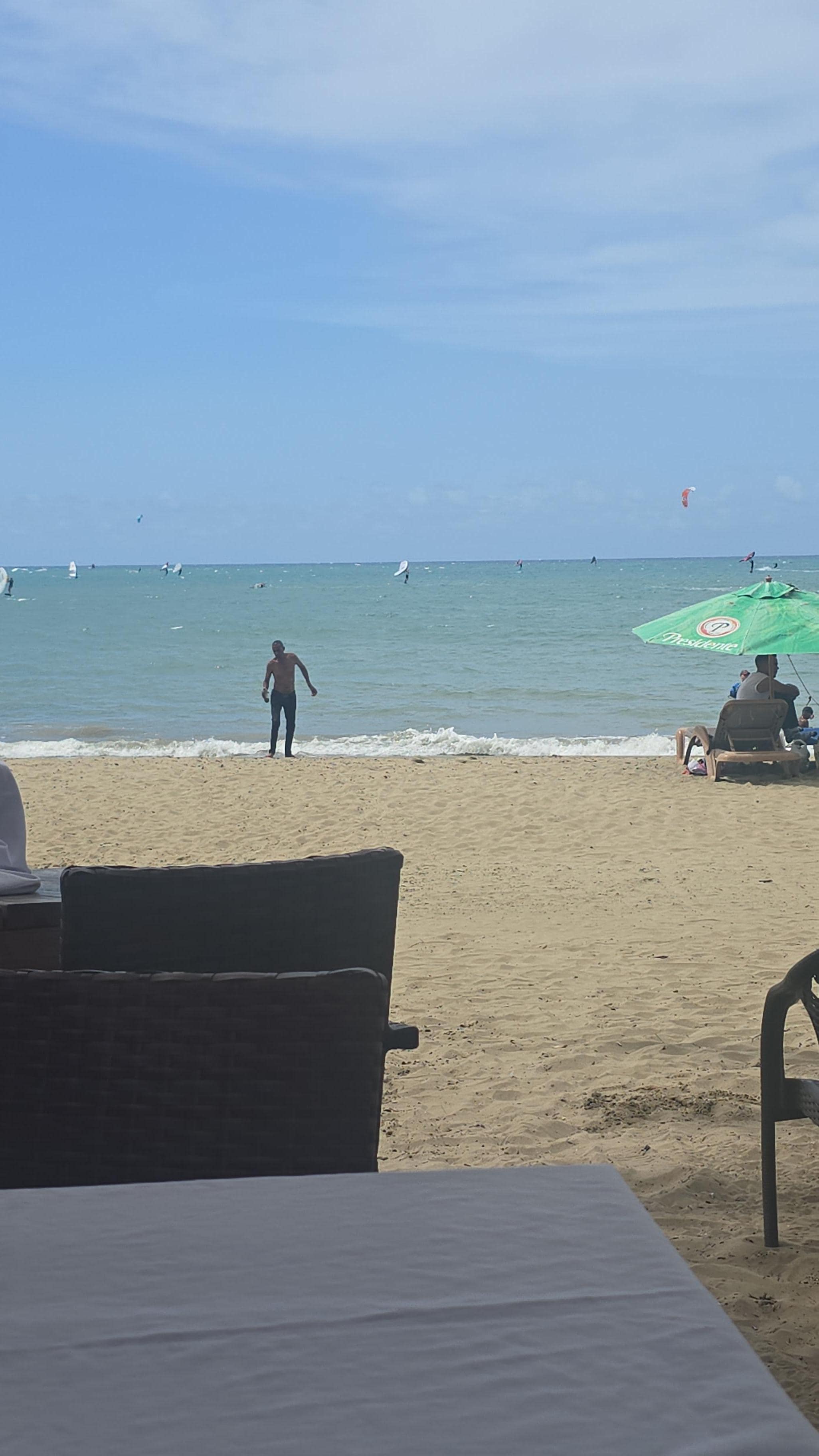 Beautiful beach but there are plenty of less expensive hotels that include more right infront of a beavh