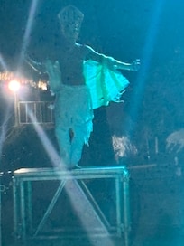 A night of entertainment on the beach