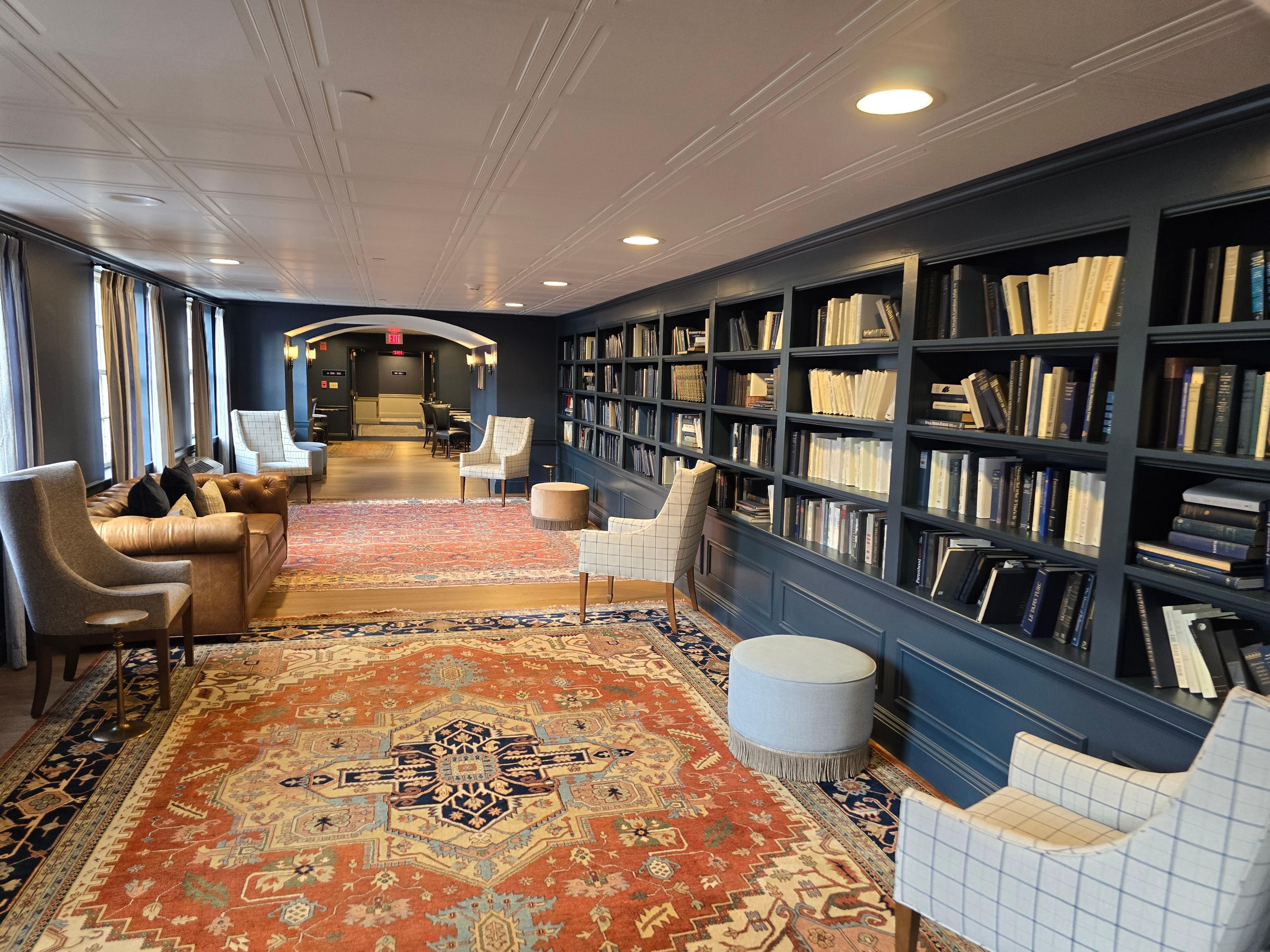 One of the many beautiful hallways.