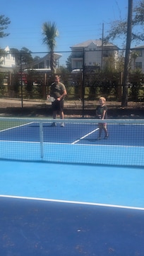 Bring pickleball paddles and balls - 3 courts plus a tennis court