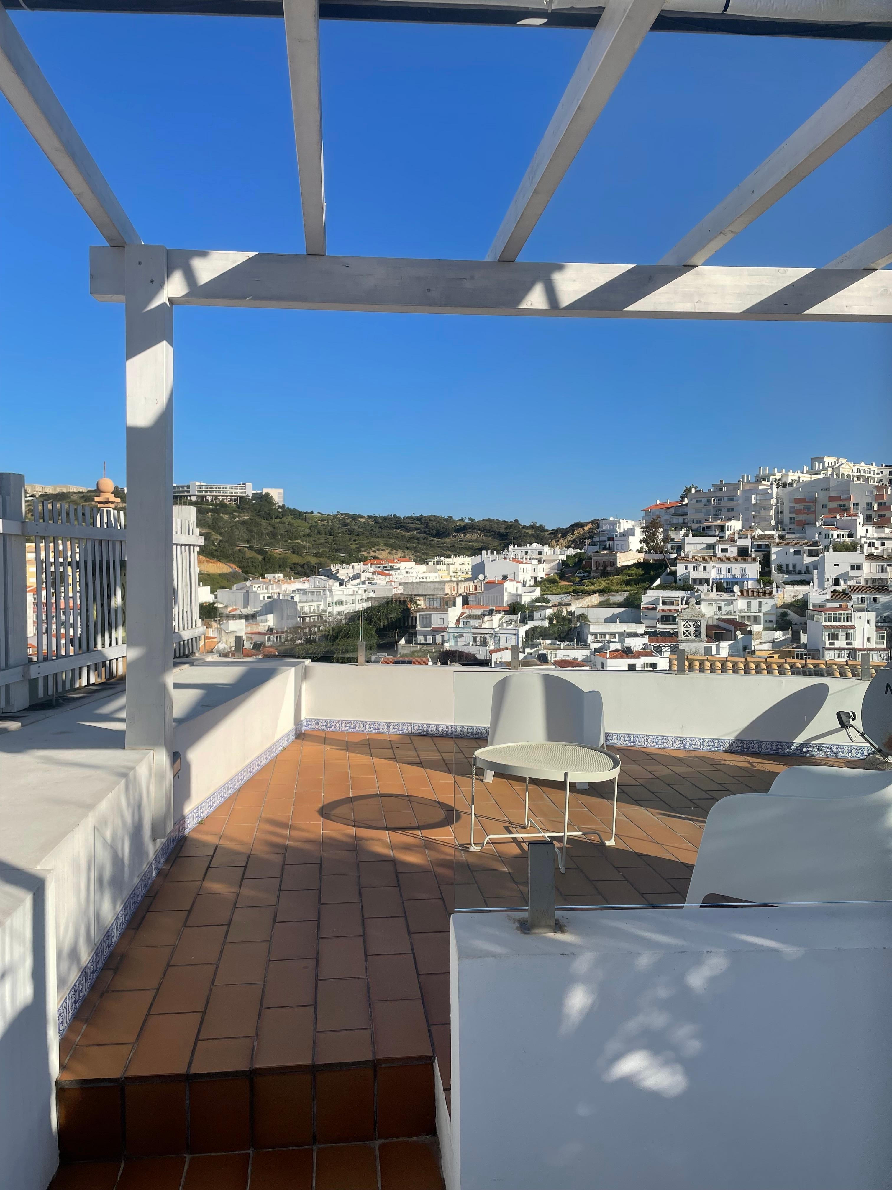 View from the roof terrace