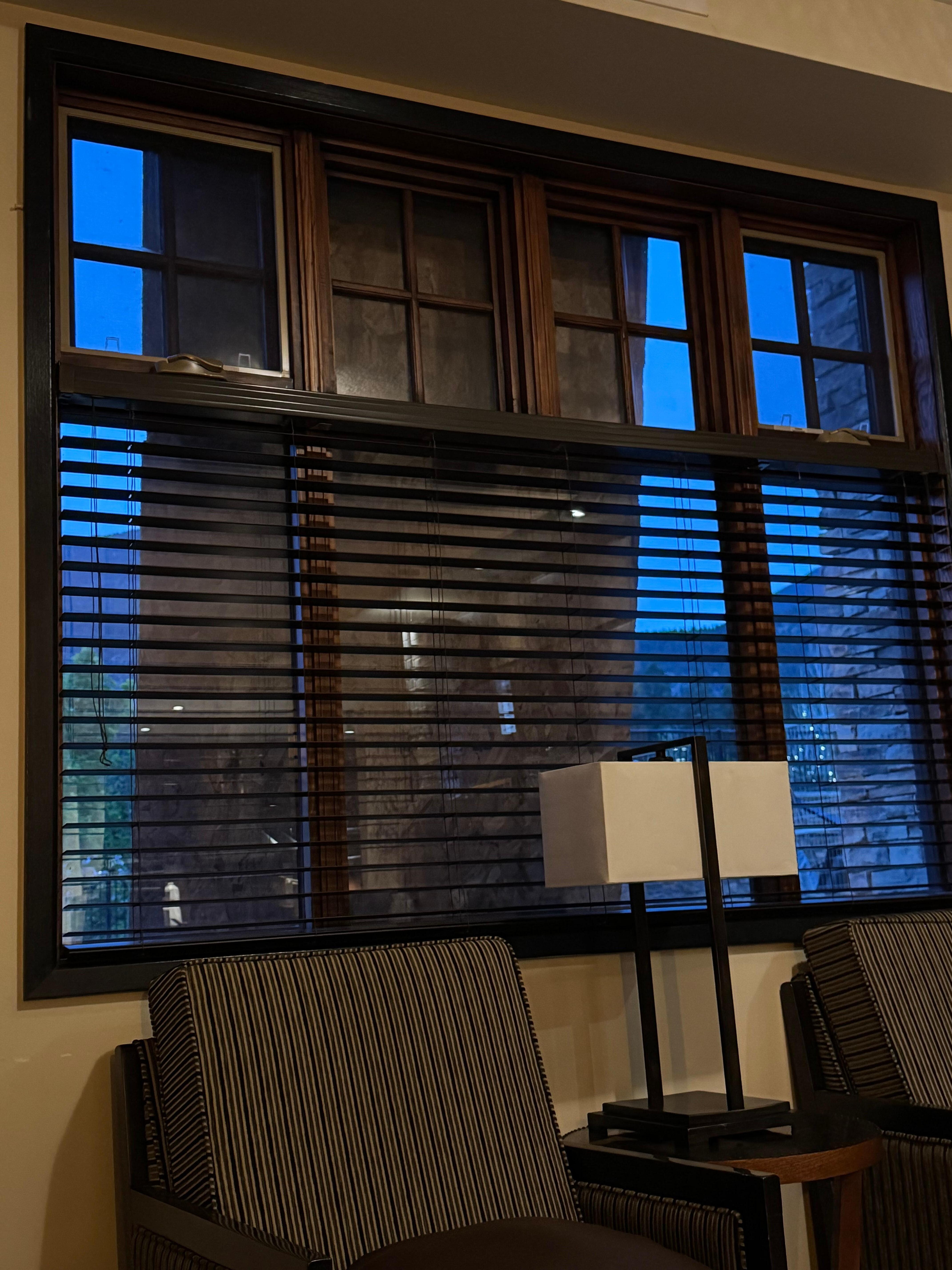 Blocked window