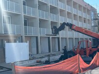 Front Half of Building - All Units under construction