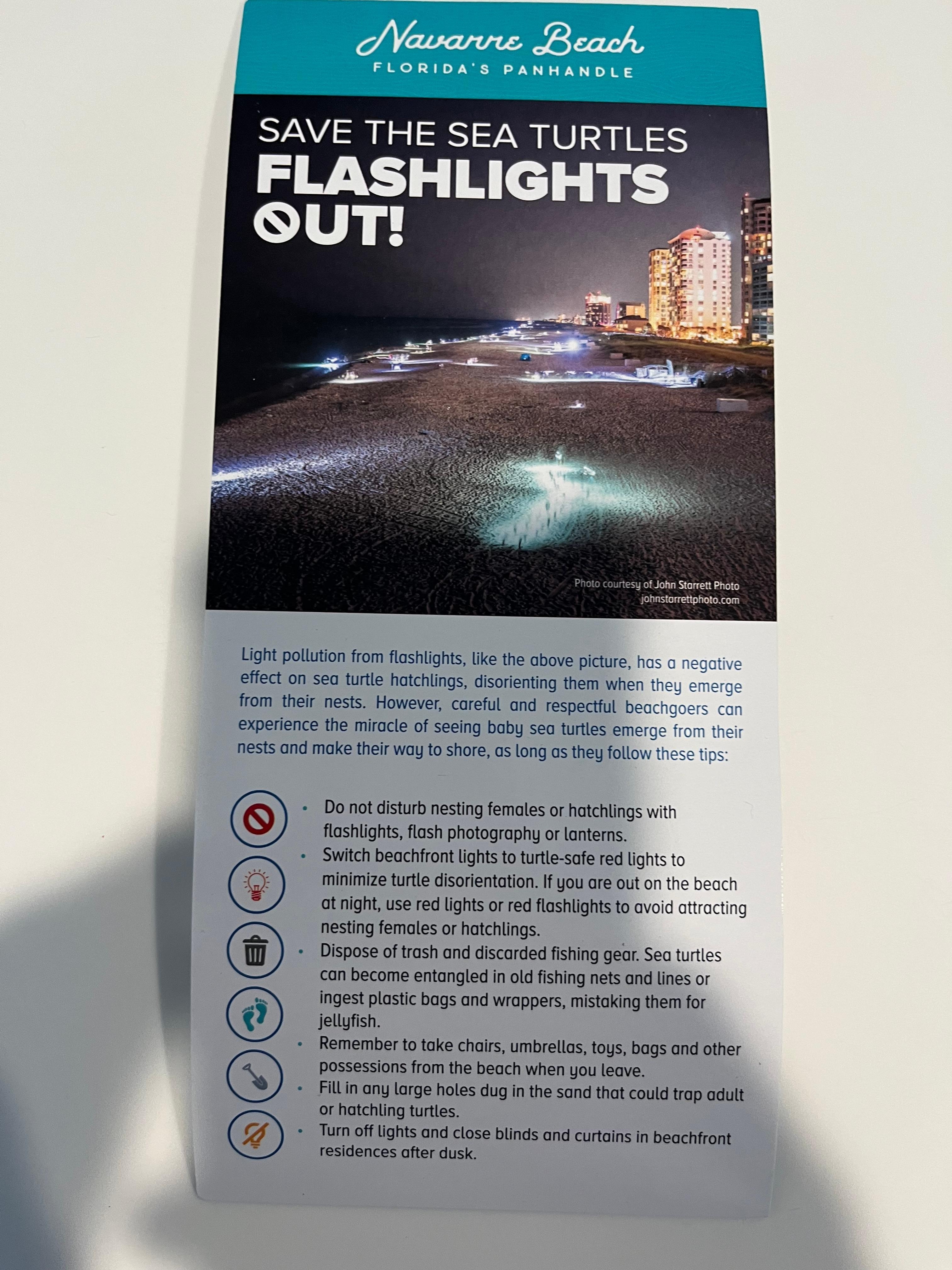 Fortunately I had a running headlamp w a red and green light on it. But something to consider bringing. 