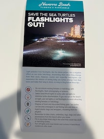 Fortunately I had a running headlamp w a red and green light on it. But something to consider bringing.