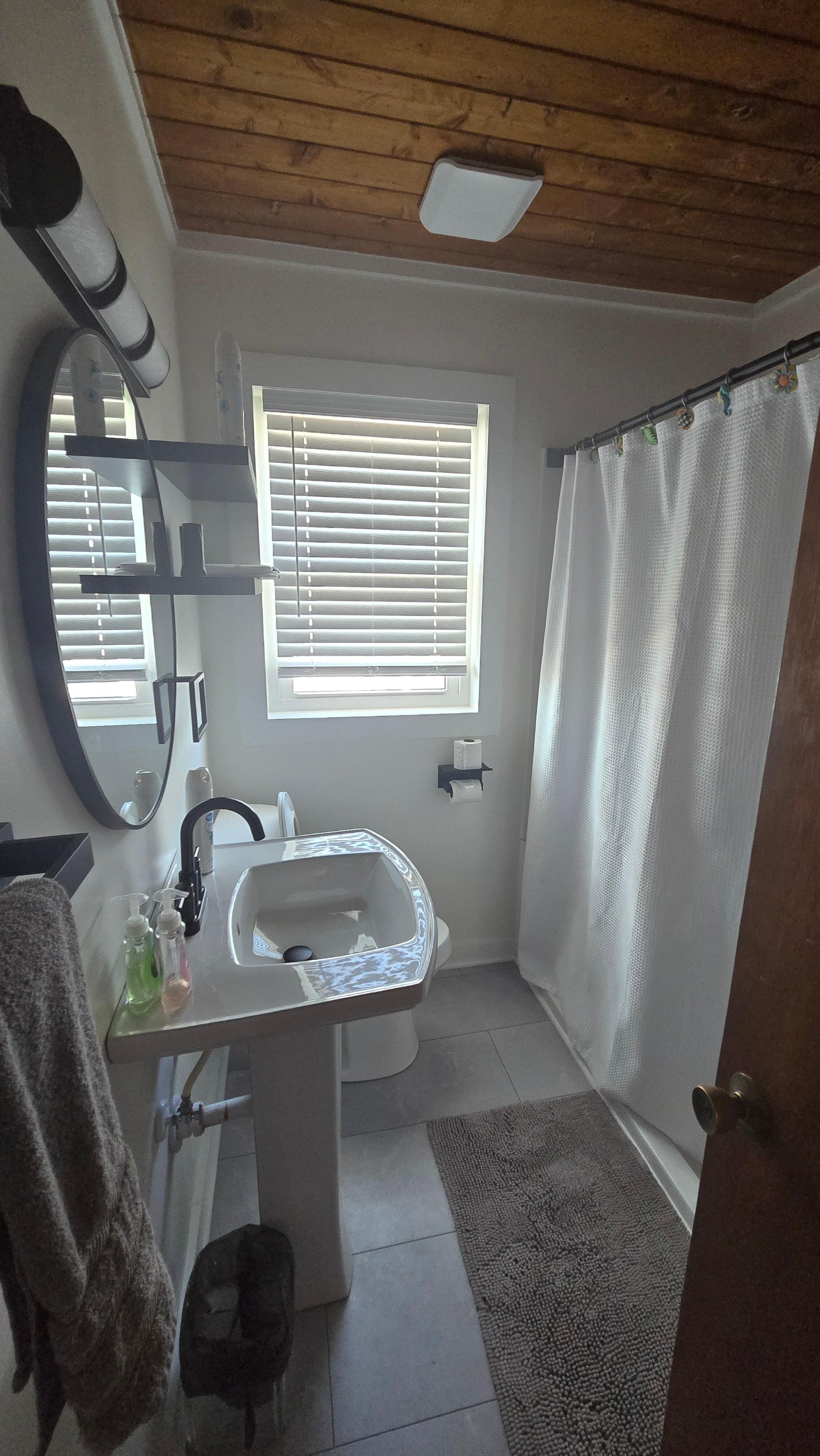 Remodeled bathroom