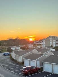 Sunset from front balcony