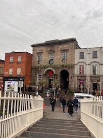This is the bridge across from the hotel to Temple bar
